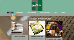 Desktop Screenshot of marlexeditorial.com